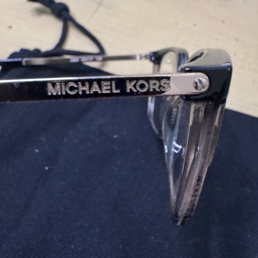Micheal Kors Stylish Black Eyeglasses - Picture 2 of 7